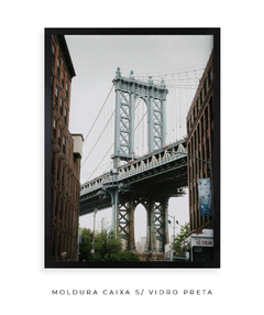 Quadro Ponte de Manhattan Brooklyn - Be decorart | Quadros Online