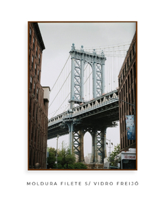 Quadro Ponte de Manhattan Brooklyn - Be decorart | Quadros Online