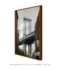 Quadro Ponte de Manhattan Brooklyn - loja online