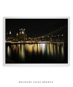 Quadro Ponte de Manhattan Brooklyn NY - Be decorart | Quadros Online