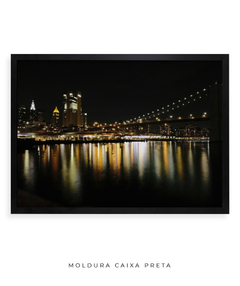 Quadro Ponte de Manhattan Brooklyn NY - Be decorart | Quadros Online