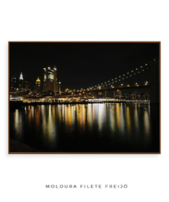 Quadro Ponte de Manhattan Brooklyn NY - Be decorart | Quadros Online