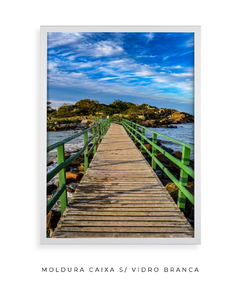 Quadro Ponte Praia da Armação - Be decorart | Quadros Online