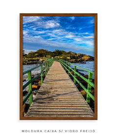 Quadro Ponte Praia da Armação - comprar online