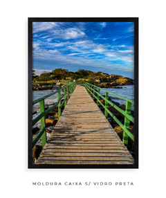 Quadro Ponte Praia da Armação - Be decorart | Quadros Online