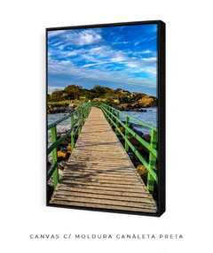 Quadro Ponte Praia da Armação - Be decorart | Quadros Online