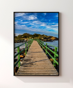 Quadro Ponte Praia da Armação - Be decorart | Quadros Online