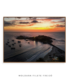 Quadro Praia da Armação - Be decorart | Quadros Online