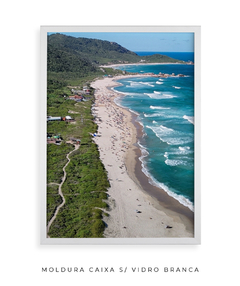 Quadro Praia Vista Aérea - Be decorart | Quadros Online