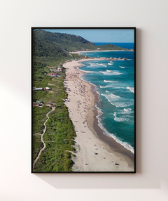 Quadro Praia Vista Aérea - Be decorart | Quadros Online