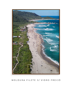 Quadro Praia Vista Aérea - Be decorart | Quadros Online