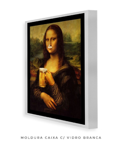 Quadro Retrô Monalisa Chopp - loja online