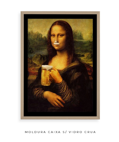 Imagem do Quadro Retrô Monalisa Chopp