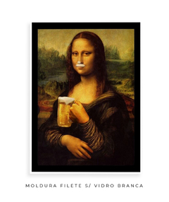 Imagem do Quadro Retrô Monalisa Chopp