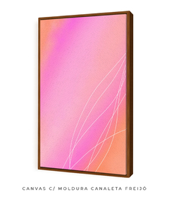 Quadro rosa laranja celestial na internet