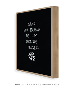 Quadro Saio Em Busca