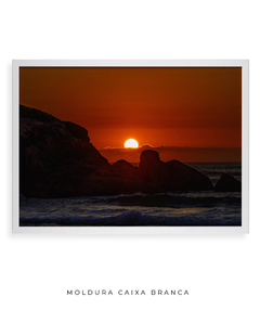 Quadro Sol Nascendo Praia do Santinho - loja online