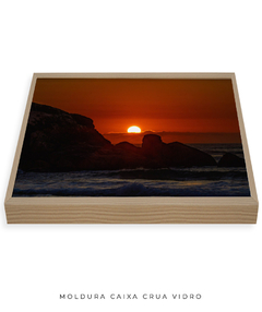 Quadro Sol Nascendo Praia do Santinho - comprar online