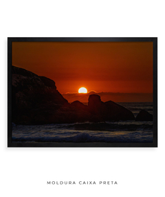 Quadro Sol Nascendo Praia do Santinho - loja online