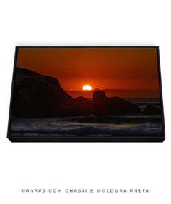 Quadro Sol Nascendo Praia do Santinho - loja online