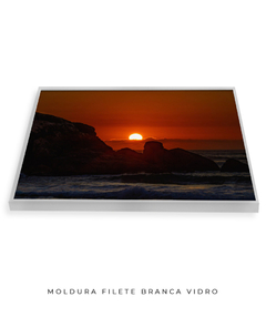 Quadro Sol Nascendo Praia do Santinho - comprar online