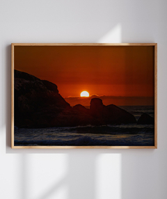 Quadro Sol Nascendo Santinho