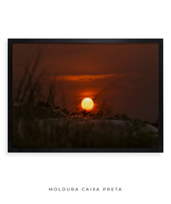 Quadro Sunset Praia do Santinho - Be decorart | Quadros Online