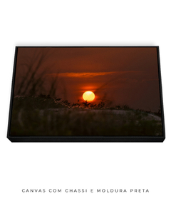 Quadro Sunset Praia do Santinho - Be decorart | Quadros Online