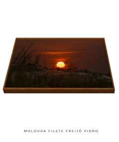 Quadro Sunset Praia do Santinho - loja online