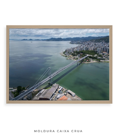 Quadro Vista Aérea Ponte - comprar online