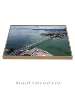 Quadro Vista Aérea Ponte - comprar online