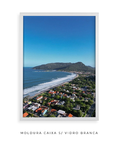 Quadro Vista Aérea Praia da Armação - Be decorart | Quadros Online