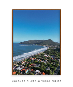 Quadro Vista Aérea Praia da Armação - Be decorart | Quadros Online