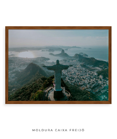 Quadro Vista do Cristo RJ - comprar online