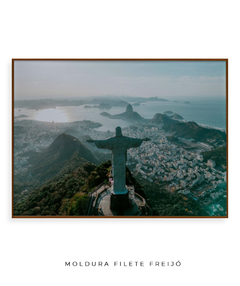 Quadro Vista do Cristo RJ - Be decorart | Quadros Online