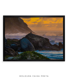 Quadro Vista Pedras Praia do Santinho - Be decorart | Quadros Online