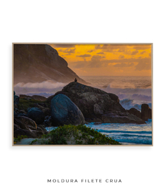 Quadro Vista Pedras Praia do Santinho - comprar online