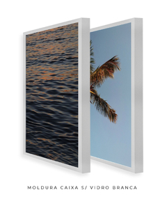 Quadros Dupla Coleção Lari Mood Praia 1 - Be decorart | Quadros Online