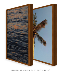 Quadros Dupla Coleção Lari Mood Praia 1 - comprar online