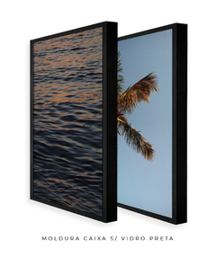 Quadros Dupla Coleção Lari Mood Praia 1 - Be decorart | Quadros Online