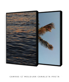 Quadros Dupla Coleção Lari Mood Praia 1 - Be decorart | Quadros Online