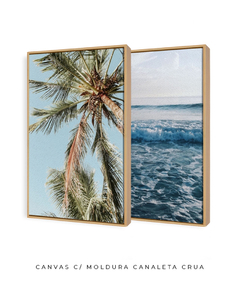 Quadros Dupla Coleção Lari Mood Praia 2 - comprar online