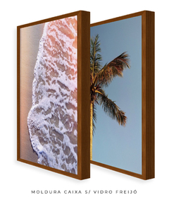 Quadros Dupla Coleção Lari Mood Praia 3 - comprar online