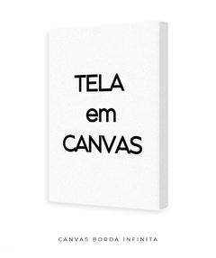 Tela em CANVAS 100% algodão branca