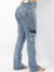 Calça jeans flare na internet