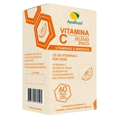 Vitamina C com Se e Zn - 60cps. - ApisBrasil na internet