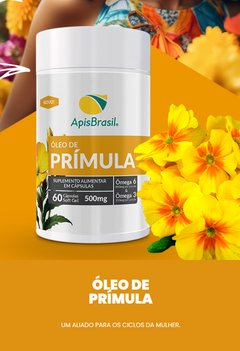 Óleo de Prímula 500mg - 60 Cápsulas - comprar online