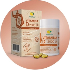 Vitamina D 2000UI - 60cps. ApisBrasil