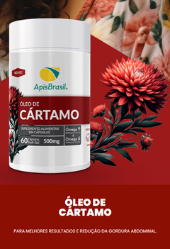 Óleo de Cártamo 500mg - 60 Cápsulas - comprar online