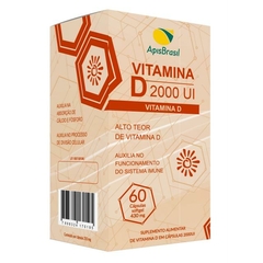 Vitamina D 2000UI - 60cps. ApisBrasil - comprar online